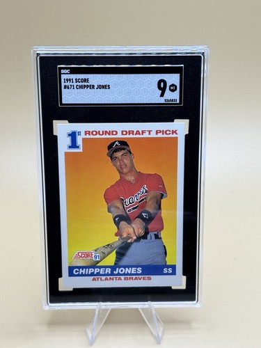 1991 score chipper jones - chipper,
