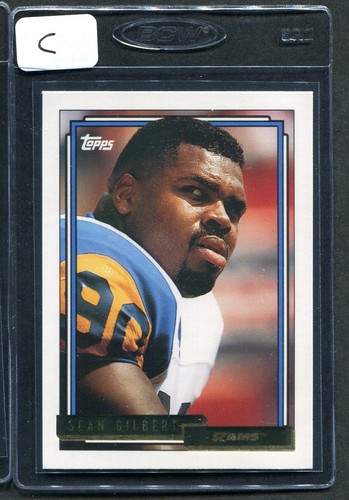 1992 topps gold sean gilbert - 1992,