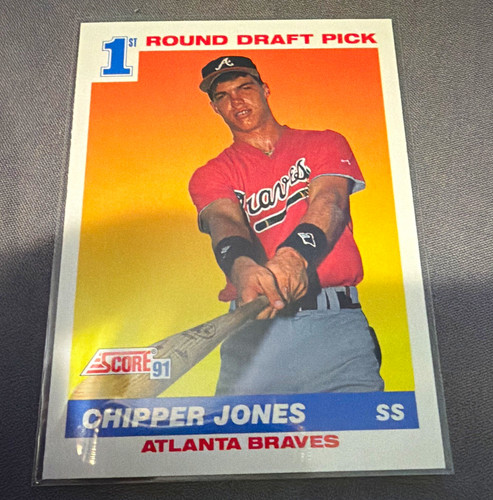 Score 1991 chipper jones - jones, rc