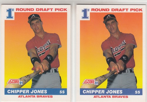 Chipper jones 1991 score - chipper,