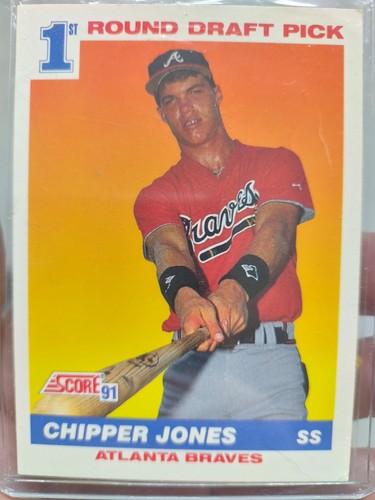 1991 score chipper jones - chipper,