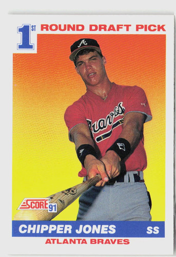 Chipper jones 1991 - chipper, score