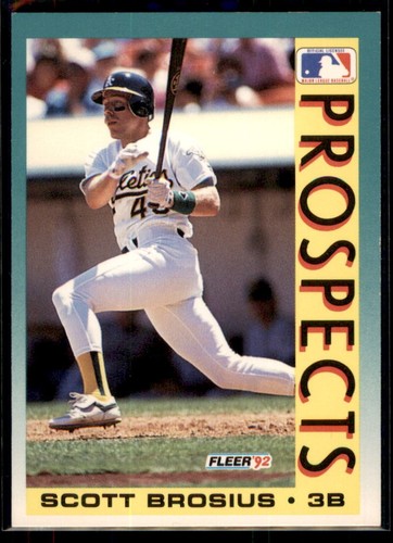 1992 fleer scott - 1992, brosius