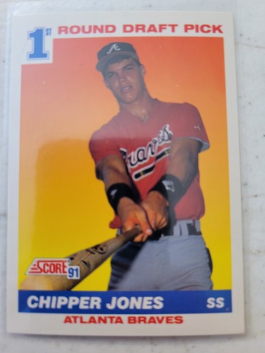 1991 chipper jones 671 - chipper,