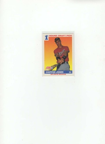 1991 score chipper jones - 1991, rc