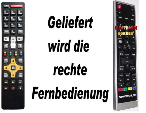 Ersatz fernbedienung für - fernbedienung,