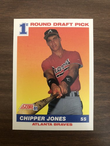1991 score baseball chipper - 1991,