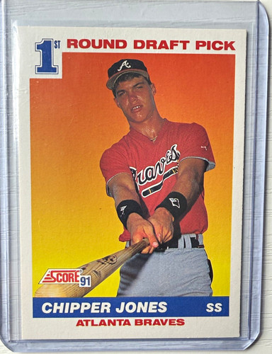 Score 1991 chipper jones - jones, rc