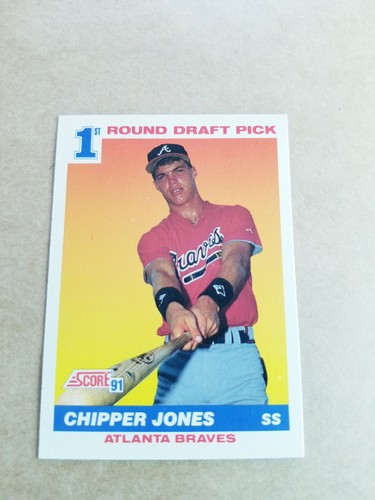 Chipper jones 1991 - score, draft