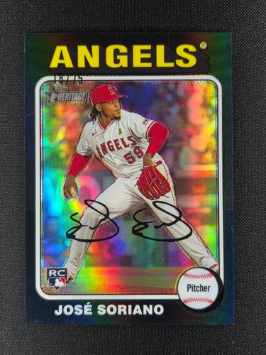 Jose soriano 2024 topps - soriano,