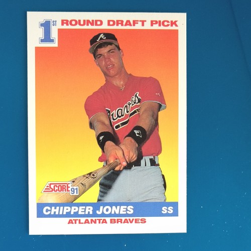 Score 1991 chipper jones - score,