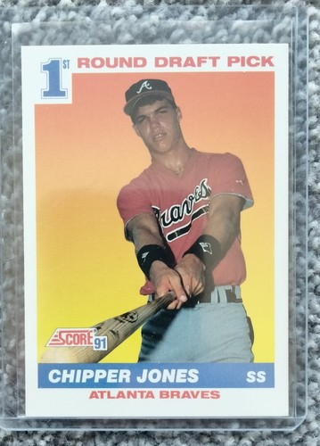 1991 score chipper jones - chipper,