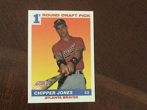 1991 score chipper jones - 1991, rc