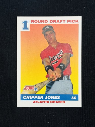 Chipper jones 1991 score - chipper,